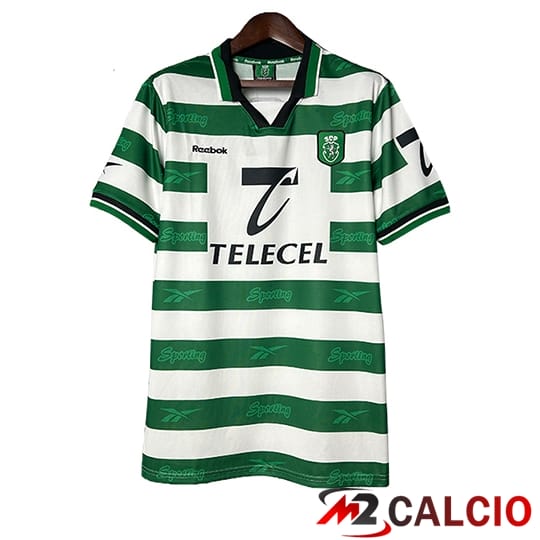 Maglie Calcio Sporting Lisbon Retro Prima 1999/2000
