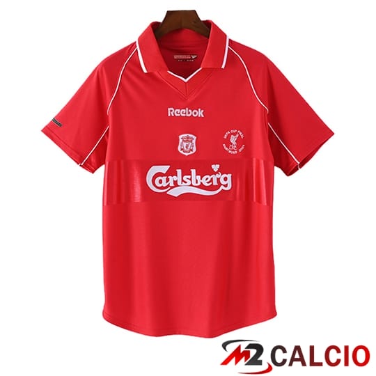 Maglie Calcio Personalizzate,Tute Calcio Squadre,Maglia Nazionale Italiana Calcio | Maglie Calcio FC Liverpool Retro Prima 2000/2001