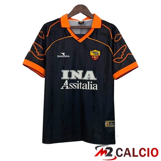Maglie Calcio Personalizzate,Tute Calcio Squadre,Maglia Nazionale Italiana Calcio | Maglie Calcio As Roma Retro Seconda 1999/2000