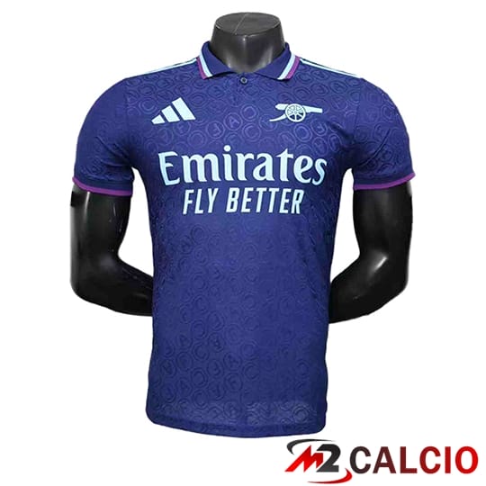 Maglie Calcio Personalizzate,Tute Calcio Squadre,Maglia Nazionale Italiana Calcio | Maglie Calcio Arsenal Special Edition Blu Marinoe 2025/2026
