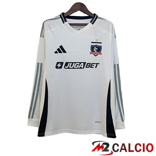 Maglie Calcio Personalizzate,Tute Calcio Squadre,Maglia Nazionale Italiana Calcio | Maglie Calcio Colo-Colo Manica Lunga Prima 2025/2026