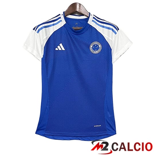 Maglie Calcio Personalizzate,Tute Calcio Squadre,Maglia Nazionale Italiana Calcio | Maglie Calcio Cruzeiro EC Donna Prima 2025/2026