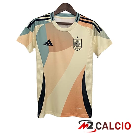 Maglie Calcio Personalizzate,Tute Calcio Squadre,Maglia Nazionale Italiana Calcio | Maglie Calcio Spagna Donna Seconda 2025/2026