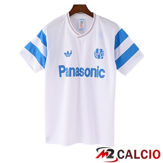 Maglie Calcio Personalizzate,Tute Calcio Squadre,Maglia Nazionale Italiana Calcio | Maglie Calcio Marsiglia Retro Prima 1990