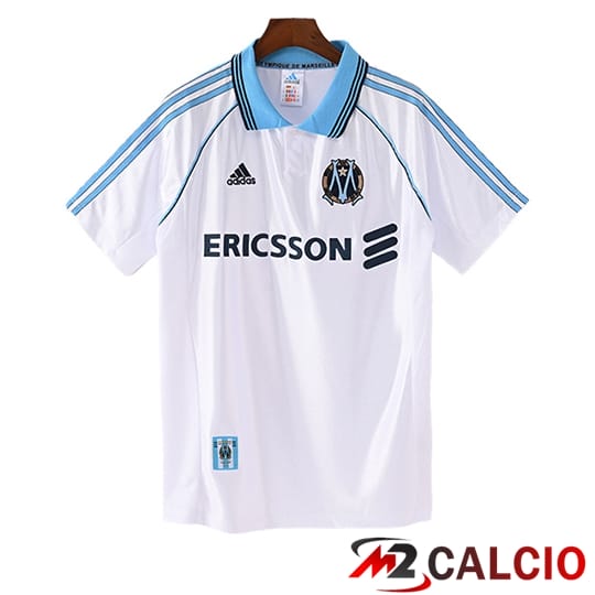 Maglie Calcio Personalizzate,Tute Calcio Squadre,Maglia Nazionale Italiana Calcio | Maglie Calcio Marsiglia Retro Prima 1998/1999