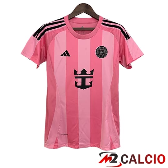Maglie Calcio Personalizzate,Tute Calcio Squadre,Maglia Nazionale Italiana Calcio | Maglie Calcio Inter Miami CF Donna Prima 2025/2026