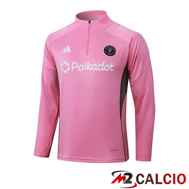 Maglie Calcio Personalizzate,Tute Calcio Squadre,Maglia Nazionale Italiana Calcio | Felpa Allenamento Inter Miami CF Rosa 2025/2026