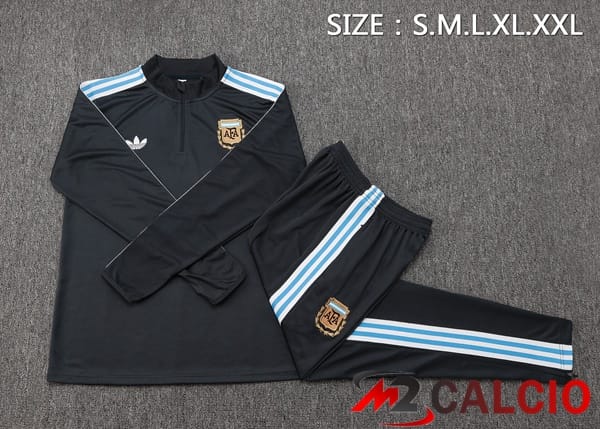 Insieme Tuta Calcio Argentina Grigio 2025/2026