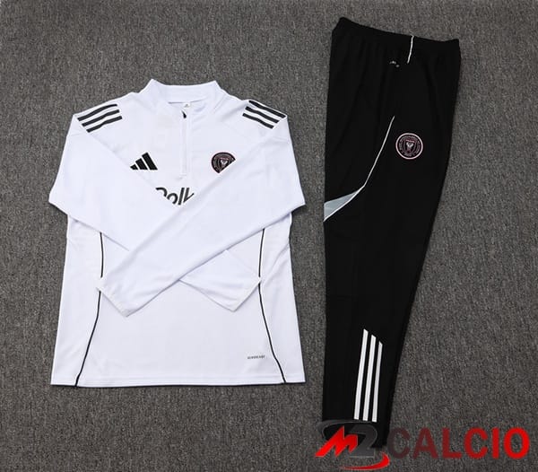 Insieme Tuta Calcio Inter Miami CF Bianco 2025/2026