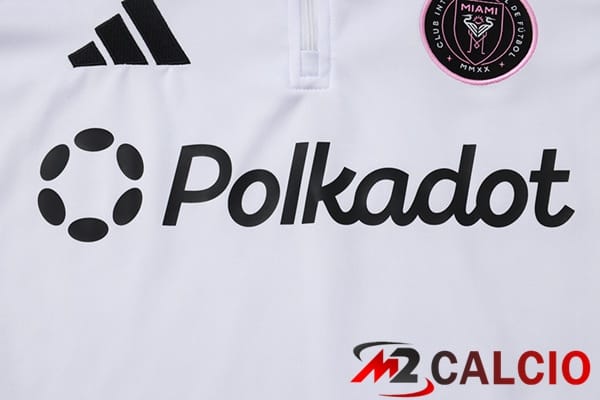 Insieme Tuta Calcio Inter Miami CF Bianco 2025/2026