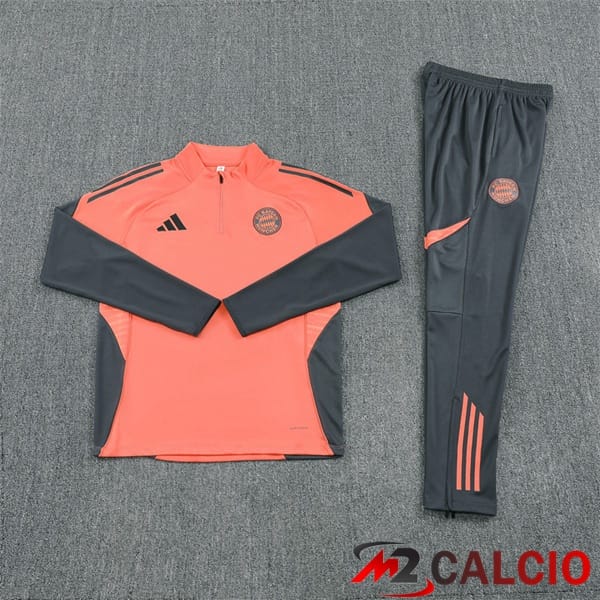 Insieme Tuta Calcio Bayern Monaco Arancia 2025/2026