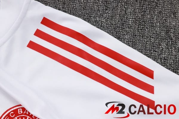Insieme Tuta Calcio Bayern Monaco Bianco 2025/2026