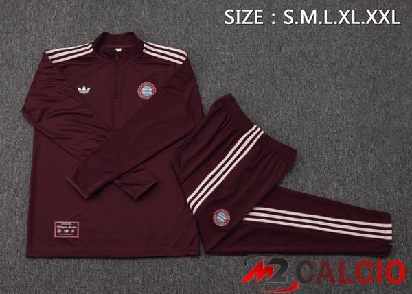 Insieme Tuta Calcio Bayern Monaco Marrone 2025/2026