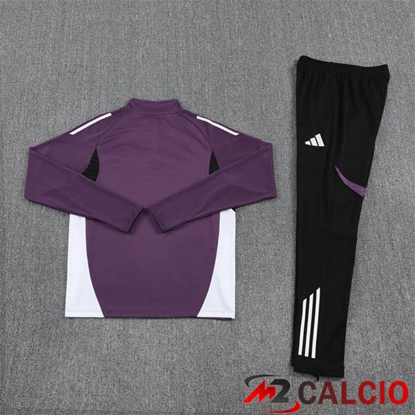 Insieme Tuta Calcio Manchester United Viola 2025/2026