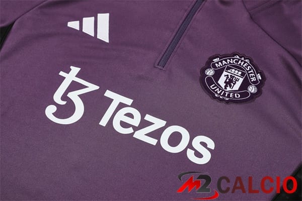Insieme Tuta Calcio Manchester United Viola 2025/2026