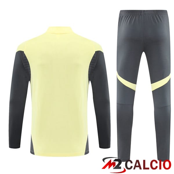 Insieme Tuta Calcio Real Madrid Giallo 2025/2026