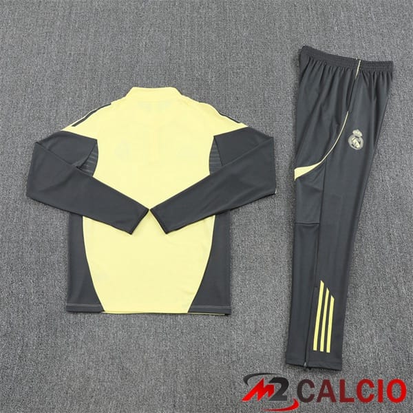 Insieme Tuta Calcio Real Madrid Giallo 2025/2026