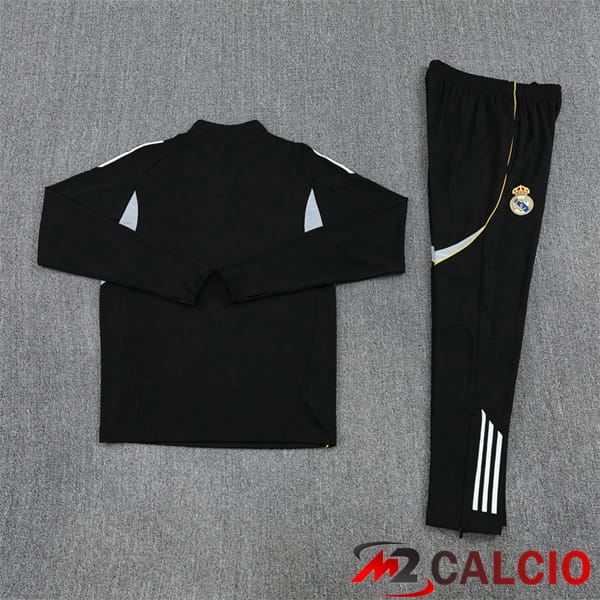 Insieme Tuta Calcio Real Madrid Nero 2025/2026