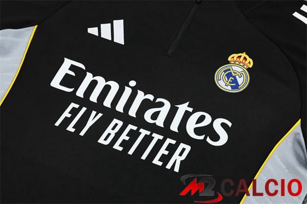 Insieme Tuta Calcio Real Madrid Nero 2025/2026