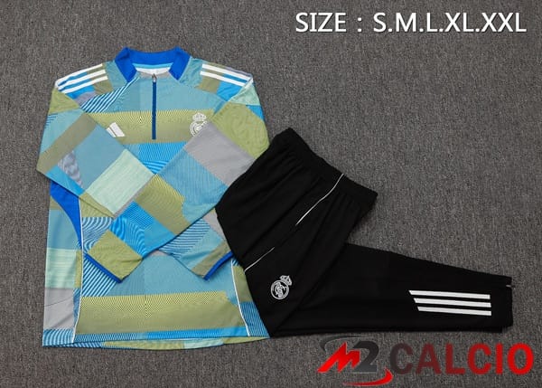 Insieme Tuta Calcio Real Madrid Blu 2025/2026