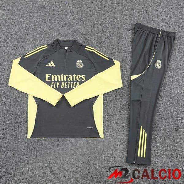 Insieme Tuta Calcio Real Madrid Grigio 2025/2026