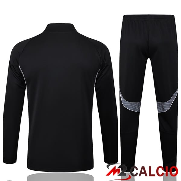 Insieme Tuta Calcio - Giacca Inter Miami CF Nero 2025/2026