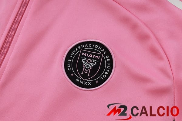Insieme Tuta Calcio - Giacca Inter Miami CF Rosa 2025/2026