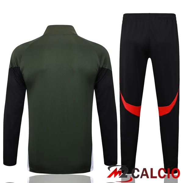 Insieme Tuta Calcio - Giacca Bayern Monaco Verde 2025/2026