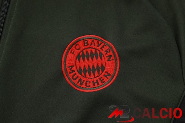 Insieme Tuta Calcio - Giacca Bayern Monaco Verde 2025/2026