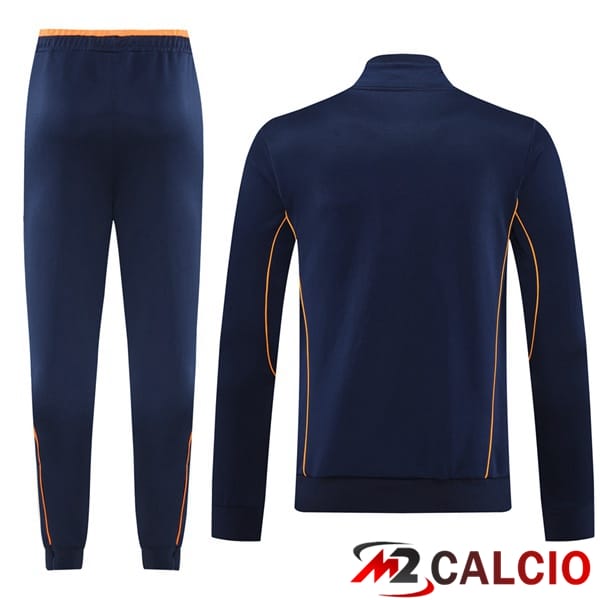 Insieme Tuta Calcio - Giacca Real Madrid Blu Reale 2025/2026