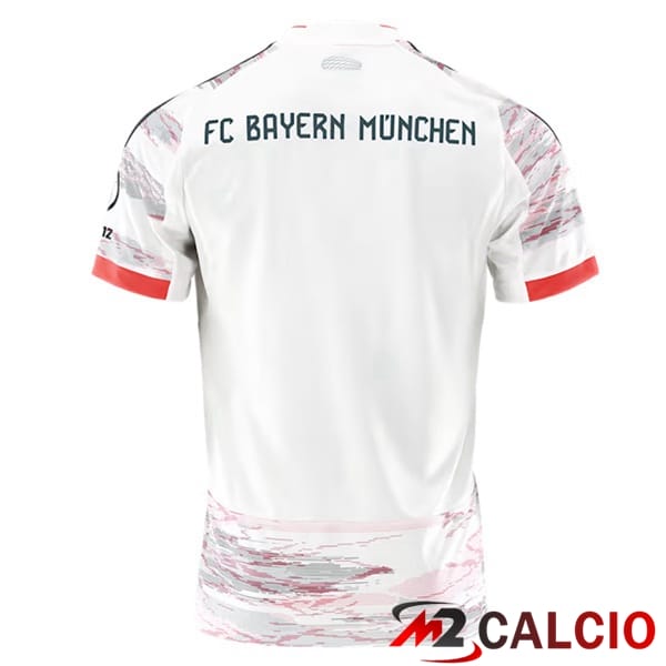 Maglie Calcio Bayern Monaco Seconda Bianco 2025/2026