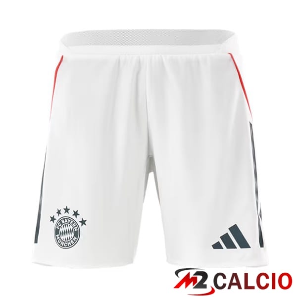 Maglie Calcio Bayern Monaco Seconda Bianco 2025/2026