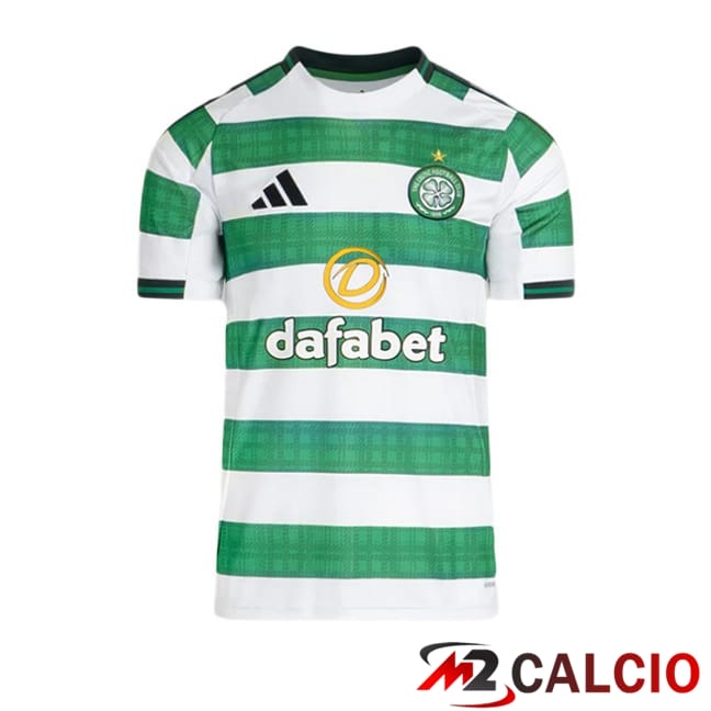 Maglie Calcio Personalizzate,Tute Calcio Squadre,Maglia Nazionale Italiana Calcio | Maglie Calcio Celtic FC Prima Verde Bianco 2025/2026