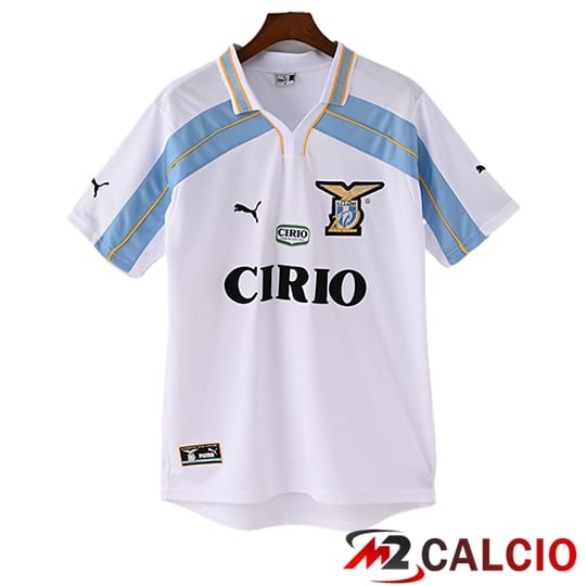 Maglie Calcio Personalizzate,Tute Calcio Squadre,Maglia Nazionale Italiana Calcio | Maglie Calcio SS Lazio Retro 100th Anniversary Edition Bianco