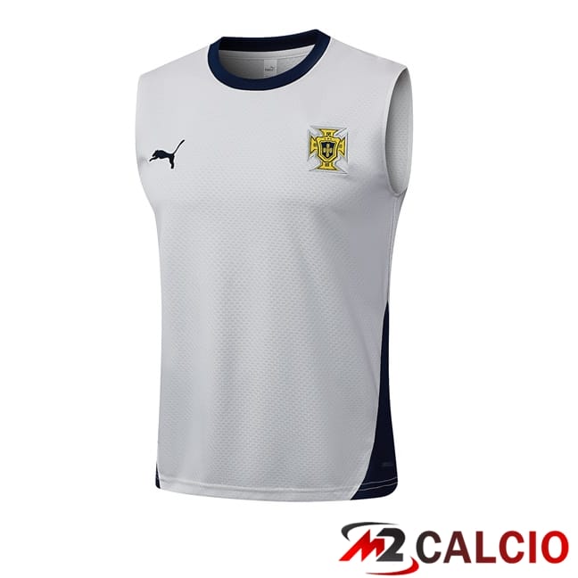 Maglie Calcio Personalizzate,Tute Calcio Squadre,Maglia Nazionale Italiana Calcio | Canotta Allenamento Portogallo Grigio 2025/2026