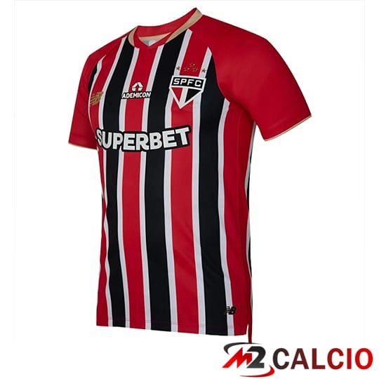 Maglie Calcio Personalizzate,Tute Calcio Squadre,Maglia Nazionale Italiana Calcio | Maglie Calcio Sao Paulo FC Seconda 2025/2026