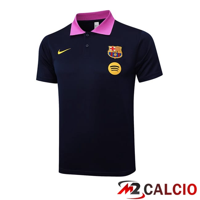 Maglie Calcio Personalizzate,Tute Calcio Squadre,Maglia Nazionale Italiana Calcio | Maglia Polo FC Barcellona Blu Reale 2025/2026