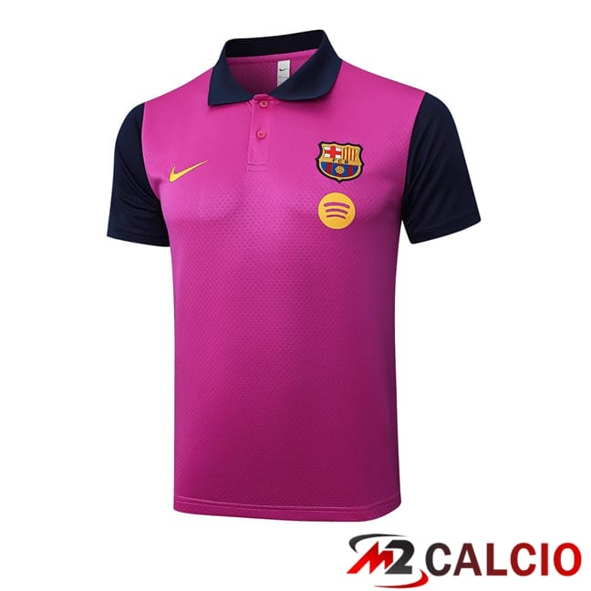 Maglie Calcio Personalizzate,Tute Calcio Squadre,Maglia Nazionale Italiana Calcio | Maglia Polo FC Barcellona Viola 2025/2026