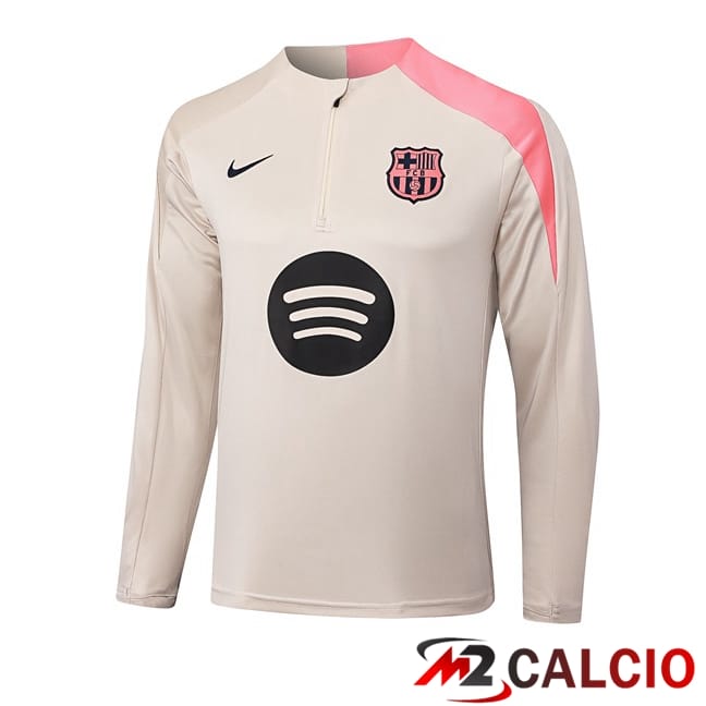 Maglie Calcio Personalizzate,Tute Calcio Squadre,Maglia Nazionale Italiana Calcio | Felpa Allenamento FC Barcellona Giallo 2025/2026