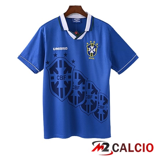 Maglie Calcio Personalizzate,Tute Calcio Squadre,Maglia Nazionale Italiana Calcio | Maglie Calcio Brasile Retro Seconda 1995/1997