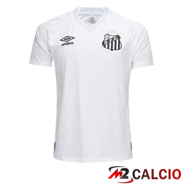 Maglie Calcio Personalizzate,Tute Calcio Squadre,Maglia Nazionale Italiana Calcio | Maglie Calcio Santos FC Prima Bianco 2025/2026