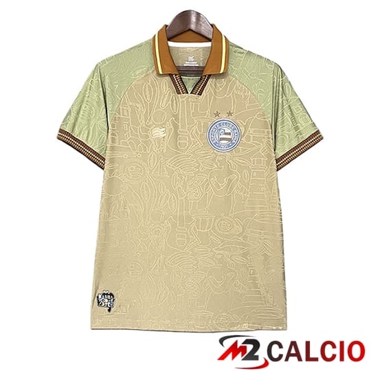 Maglie Calcio Personalizzate,Tute Calcio Squadre,Maglia Nazionale Italiana Calcio | Maglie Calcio EC Bahia Special Edition Verde 2025/2026
