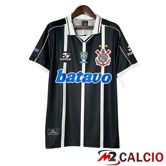Maglie Calcio Personalizzate,Tute Calcio Squadre,Maglia Nazionale Italiana Calcio | Maglie Calcio Corinthians Retro Seconda 1999/2000