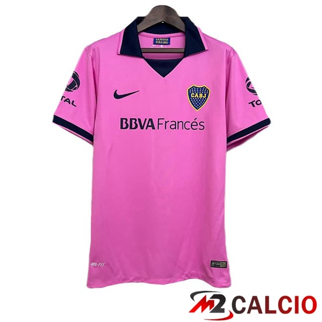 Maglie Calcio Personalizzate,Tute Calcio Squadre,Maglia Nazionale Italiana Calcio | Maglie Calcio Boca Juniors Retro Seconda Rosa 2013-2014