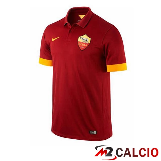 Maglie Calcio Personalizzate,Tute Calcio Squadre,Maglia Nazionale Italiana Calcio | Maglie Calcio AS Roma Retro Prima Rosso 2014-2015