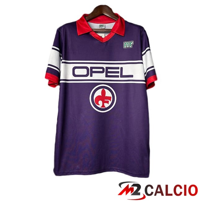 Maglie Calcio Personalizzate,Tute Calcio Squadre,Maglia Nazionale Italiana Calcio | Maglie Calcio ACF Fiorentina Retro Prima Viola 1983-1985