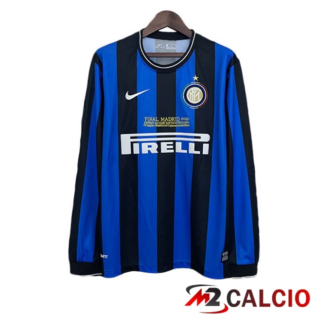 Maglie Calcio Personalizzate,Tute Calcio Squadre,Maglia Nazionale Italiana Calcio | Maglie Calcio Inter Milan Retro Champions League Prima Blu 2009-2010