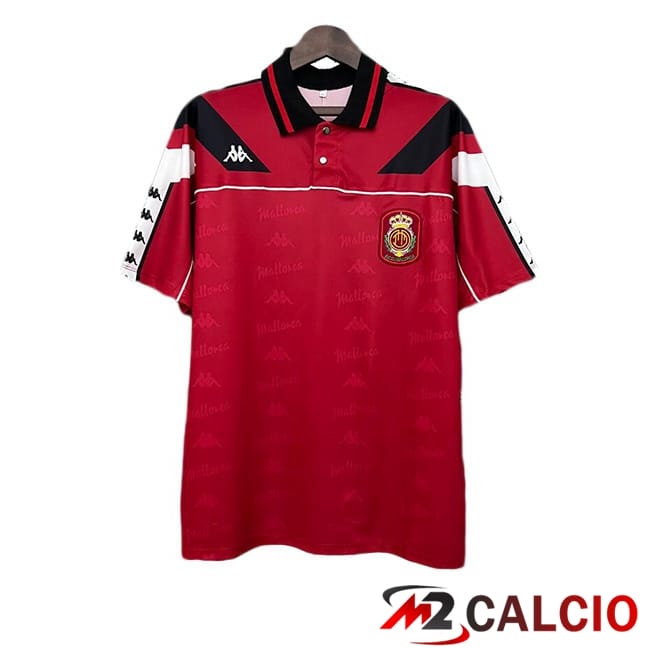 Maglie Calcio Personalizzate,Tute Calcio Squadre,Maglia Nazionale Italiana Calcio | Maglie Calcio RCD Mallorca Retro Prima Rosso 1994-1995