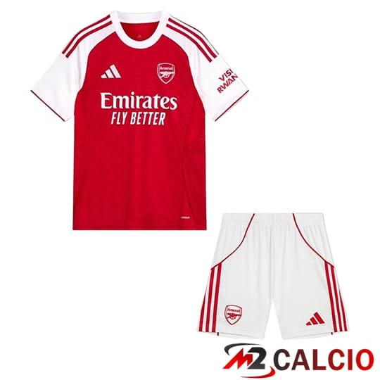 Maglie Calcio Personalizzate,Tute Calcio Squadre,Maglia Nazionale Italiana Calcio | Maglie Calcio Arsenal Bambino Prima 2025/2026