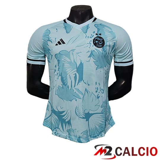 Maglie Calcio Personalizzate,Tute Calcio Squadre,Maglia Nazionale Italiana Calcio | Maglie Calcio Algeria Edizione Speciale Azzurro 2025/2026